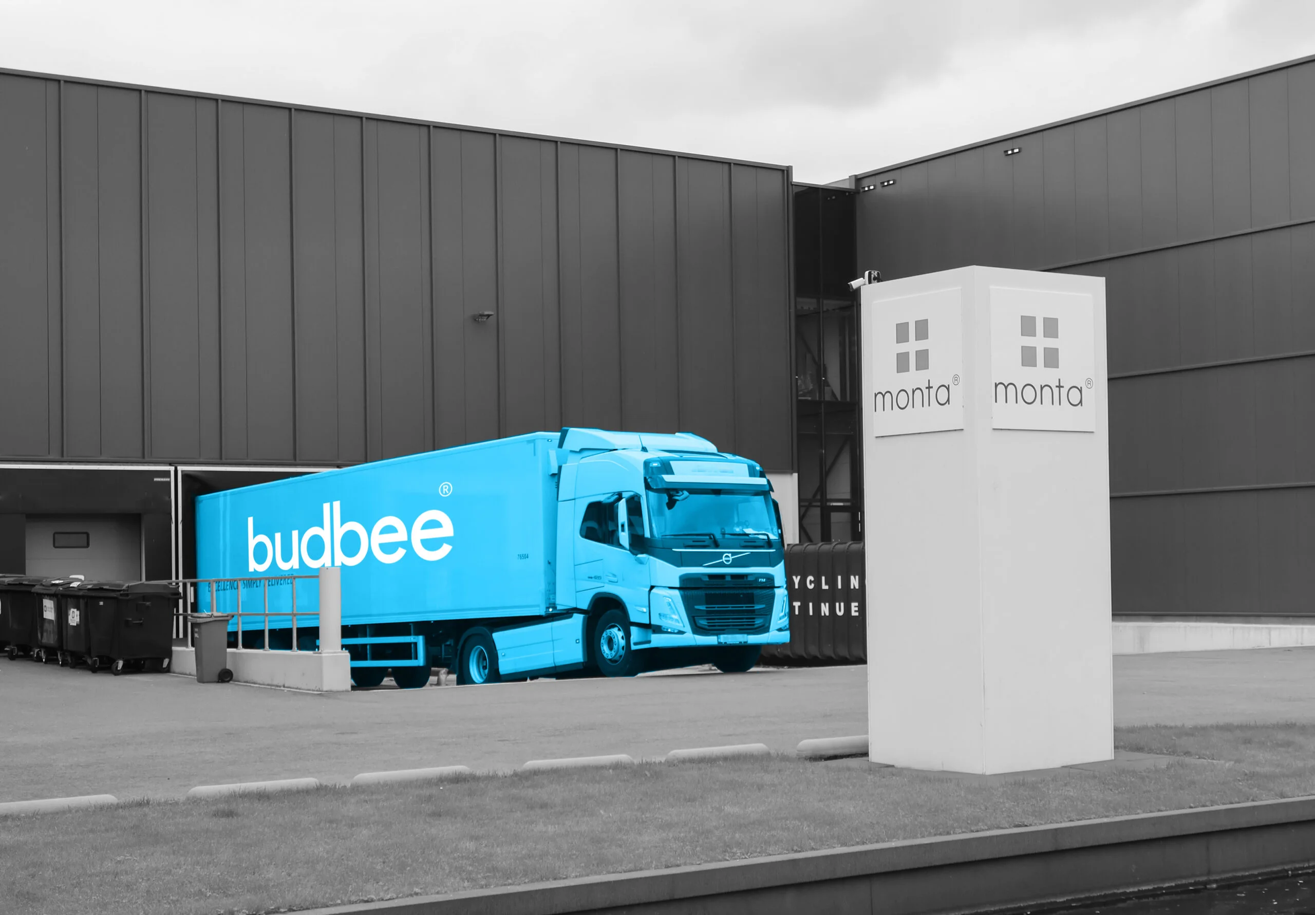 Comment fonctionne la configuration de l'intégration de Budbee avec Monta ?