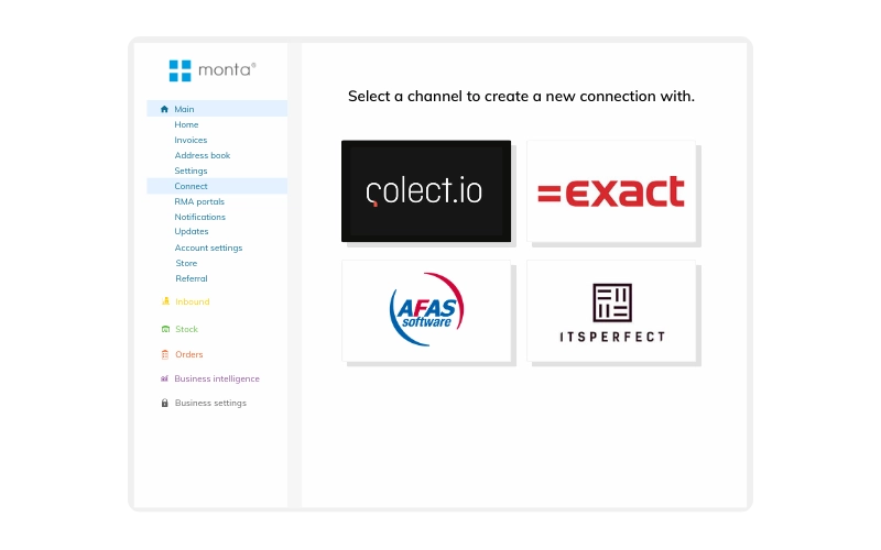Monta's geïntegreerde ERP's