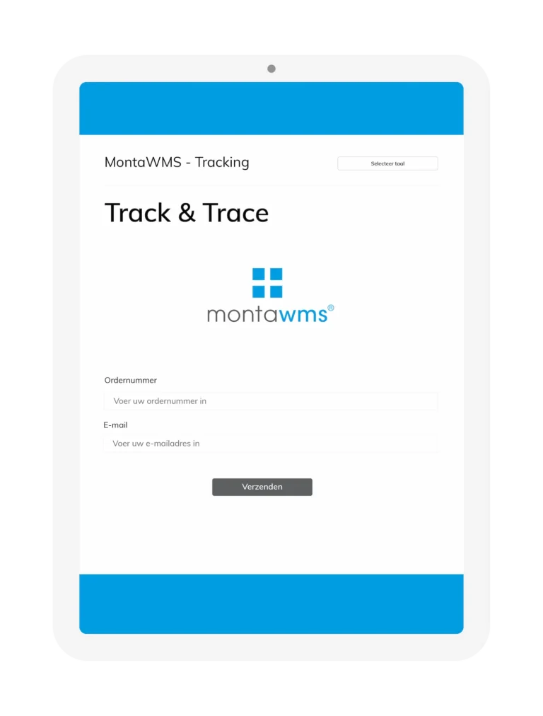 Wat is MontaTracking? - MontaWMS