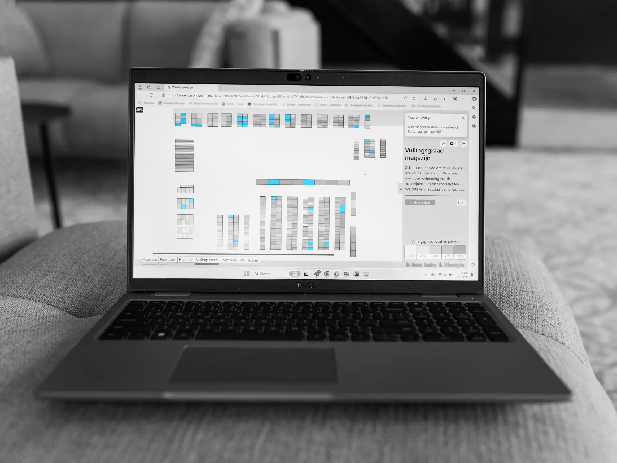 Wat is de Warehouse Viewer - MontaWMS